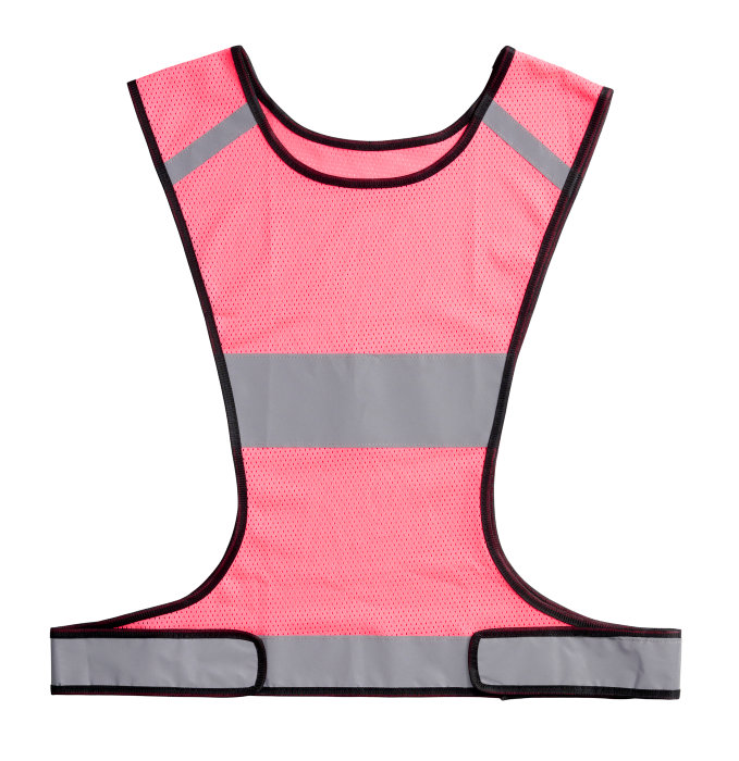 Refleksvest voksen rosa